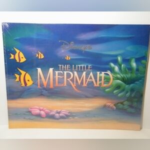 Disney The Little Mermaid Set Of 4 Exclusive Lithograph Portfolio New and Sealed